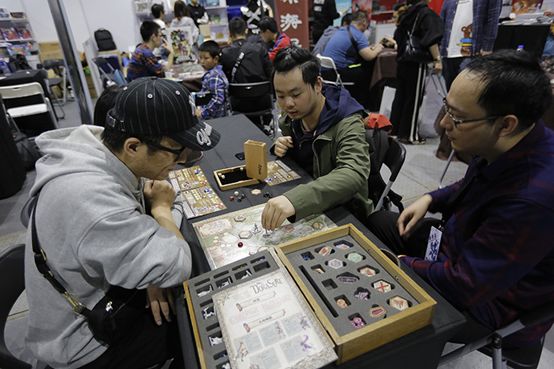 戏大会”桌游区今年又将偷走你两天的时间棋牌WePlay游戏文化展的“可汗游(图6)